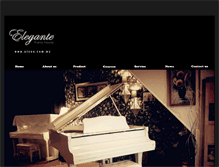 Tablet Screenshot of elegante-piano.com.my